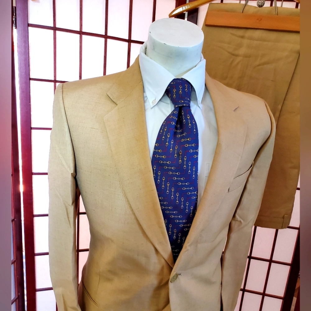 POLO Ralph Lauren,  2 pics Linnen suit, 42R